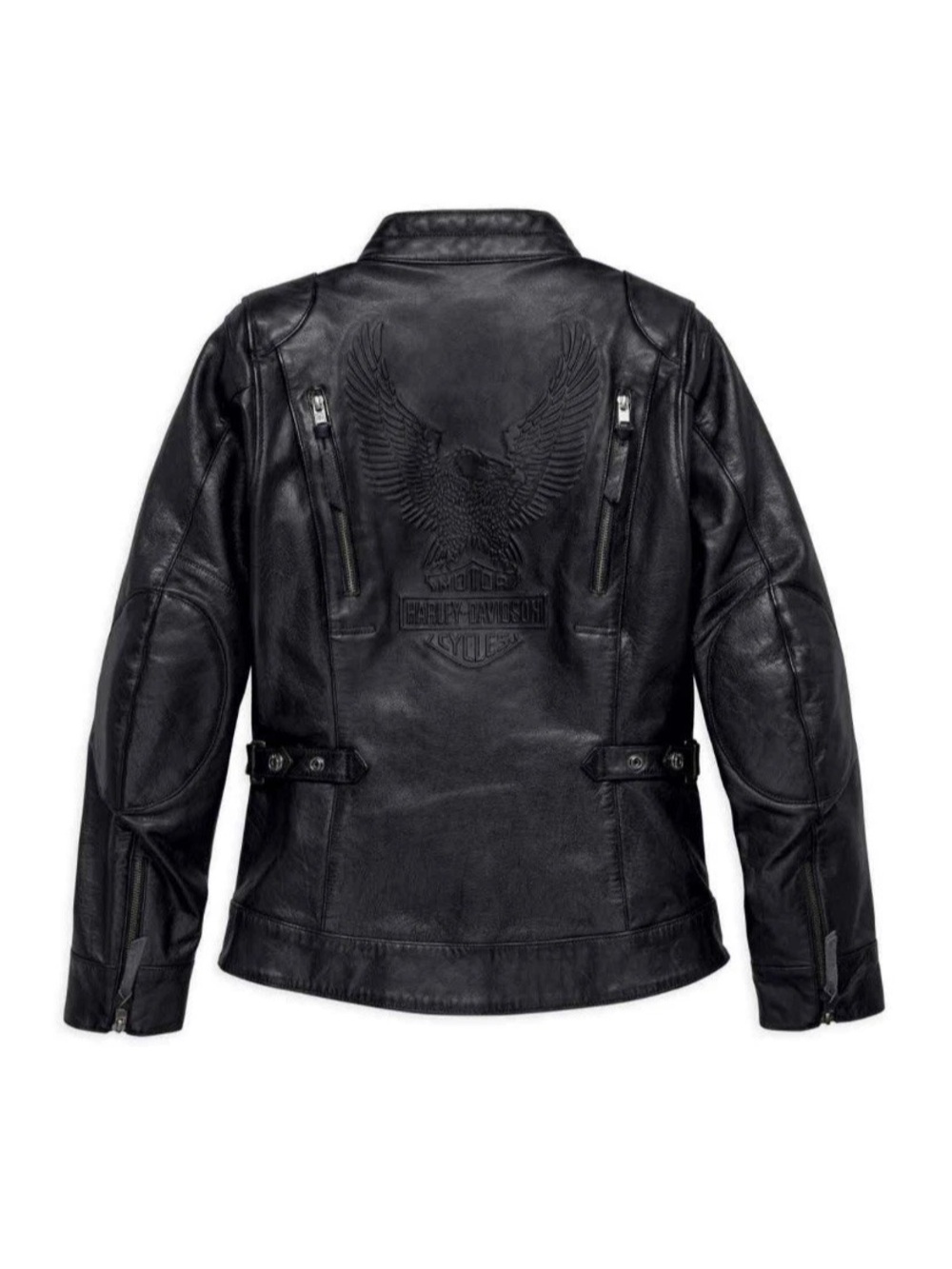 Harley-Davidson Ladies Line Stitcher Leather Jacket 98031-18VW- 2W- DAMAGED - Picture 1 of 16